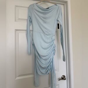 Glory Mini Dress in Blue